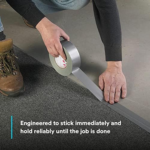 3M Extra Heavy Duty Duct Tape 6969, Silver, 48 mm x 54.8 m, 1 Roll