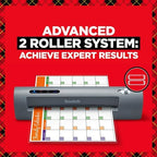 Scotch Thermal Laminator and Pouch Bundle, 2 Roller System, Laminate up to 9" Wide (TL901X) with Scotch Laminating Pouches, 200-Pack (TP3854-200)