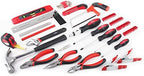 Apollo Tools 71 Piece Complete Household Tool Set, Red DT0204