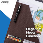 Case-it Business Padfolio | Letter Size | PAD-14 Brown