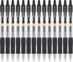 PILOT G2 Premium Gel Roller Pens, Gel Pens Black, 14 Count (Pack of 7)