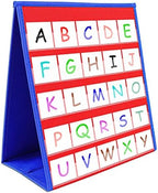 EAMAY Reading Specialist Multipurpose Table Top Pocket Chart (12W*13L, Blue)