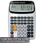 Calculated Industries 4065 Construction Master ProCalculator & 44080 Construction Master Pro-Desktop Advanced Construction Math Feet-Inch-Fraction Calculator with Trig Tool