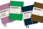 LEUCHTTURM1917 - Notebook Hardcover Medium A5-251 Numbered Pages for Writing and Journaling - Thinking Ahead (Squared Paper, Spice Brown)