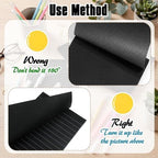 Yinder 24 Pcs Black Sticky Notes 4 x 6 Inch with Metallic Marker Pens