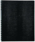 Blueline NotePro™ Executive Journal, Hard Cover, Index System, Pocket, 150 Pages, 10.75" x 8.5", Black (A10150.BLK)