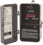 DGU Series Lighting Control with Photo/Override Input Control Time Switch, Noryl Indoor/Outdoor NEMA 3R, 120-277 VAC 50/60 Hz Input Supply, SPDT Momentary Output Contact