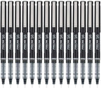 PILOT Precise V5, Extra Fine Point 0.5 mm Black Pens, Black, Pack of 14