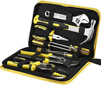 DOWELL Tool Set Household Tool Kit with Storage Tool Bag Pouch, 19 PCS