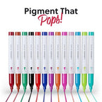 U Brands Dry Erase Markers Medium Tip Set, 21 Pack, Assorted Colors, Whiteboard Pens with Medium Point and Built In Eraser Caps, Low Odor Ink, Dry Erase Markers For Classroom, Office, Or Home