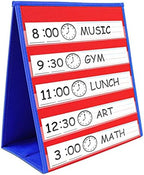 EAMAY Reading Specialist Multipurpose Table Top Pocket Chart (12W*13L, Blue)