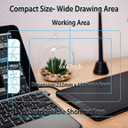 VK640 Update VEIKK Graphic Drawing Tablets Pen Tablet