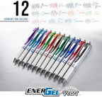 Pentel EnerGel RTX Pearl Liquid Gel Pen, Change Expressions Pack, (0.5mm) Needle Tip, Fine Line, Asstd. Ink, 5-Pk