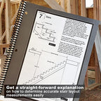 Calculated Industries 4065 Construction Master ProCalculator & 2140 Construction Master Pro Workbook and Study Guide | 4 Comprehensive Sections | Site Development | Footings, Slabs, Walls