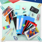 Gilprop 81 Pcs School Supplies Kit Back to School Supply Bundle, Black