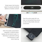 LCD Handwriting Board Electronic Writing Tablet for Small mini Hand Drawing, Low Consumption, One Click Clear Function, Screen Lock, Stainless Steel