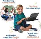 ECR4Kids The Surf Portable Activity Lap Desk, Classroom Essentials, Navy