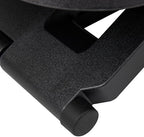 Mind Reader Foot Rest, Under Desk at Work, Ergonomic, Height Adjustable, Office, Plastic, 17" L x 13" W x 6.25" H, Black (Pack of 5)