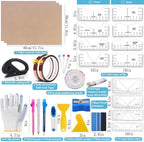 QUKLOGEN Sublimation Shirts Tool Kits