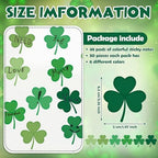 48 Pads 1440 Sheets Shamrock Sticky Notes St. Patrick's Day Note Pads Gifts Bulletin Board Decorations Stickers Self Adhesive Memo Pad