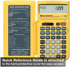 Calculated Industries Material Estimator Calculator (4019) + Construction Master Pro Workbook and Study Guide (2140)