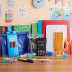 Watersay 77 Pcs Stationery Supplies Kit for Senior College