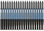 ARTEZA Rollerball Pens, 20 Pack, 0.5 mm Needle Nib, Black Liquid Ink