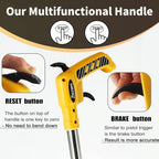 Zozen Pro Measuring Wheel, Brake & Handle Reset, Imperial Mechanical Roller