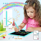 BUKEBU LCD Writing Tablet,12.5 inch Colorful Doodle Board for Kids (Blue)