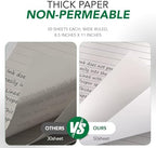 KAISA Legal Note pads 8.5 x 11，12pads 600 Sheets note pads Writing Pads Recycled Paper, Wide Ruled Perforated 50 sheets Premium Thick Paper Hard Back Notepads 8-1/2"x 11-3/4" Writing Tablet Canary For Office Supplies (Pack of 12pc)