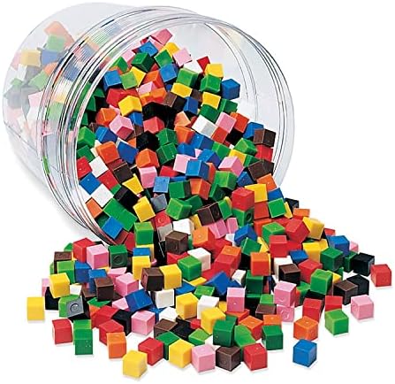 Learning Resources Centimeter Cubes, Set of 1000