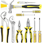 DOWELL Tool Set Household Tool Kit with Storage Tool Bag Pouch, 19 PCS