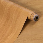 Natural Walnut Wood Contact Paper for Countertops Waterproof Wood Wallpaper