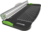 Westcott 12" Titanium Paper Trimmer Scrapbooking Tool, Black