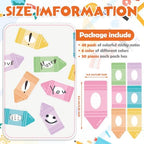 Back to School Sticky Notes Pastel Crayon Classroom Decor Supplies