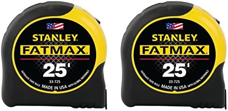 Stanley FMHT74038A FatMax 25 Foot Tape Measure 2PK