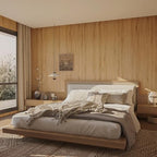 354"x31" Extra Wide Brown Wood Contact Paper Peel and Stick Wood Vinyl