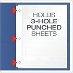 Oxford Twin Pocket Folders with Fasteners, Letter Size, Royal Blue, 25 per Box (57712) (Pack of 2)