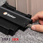 Saker Contour Gauge Profile Tool 5 Inch Black