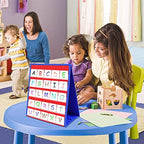 EAMAY Reading Specialist Multipurpose Table Top Pocket Chart (12W*13L, Blue)