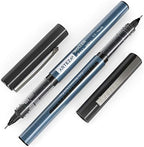 ARTEZA Rollerball Pens, 20 Pack, 0.5 mm Needle Nib, Black Liquid Ink