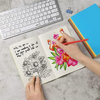 24 Pack College Ruled Notebook & Journal Bulk, Multi Cover, Line Thick Paper, A5 Size, 5.5x8.3 inch, 60 Page, Small Subject Composition Note Pad Set for Women Men Kids Traveler Student Office