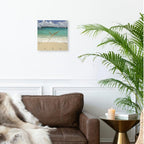 3dRose Wall Clock Silent - 15 inch - USVI, St.Thomas, St. John Bay, Sapphire Beach-CA37 CMI0040 - Cindy Miller Hopkins - Beaches