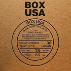 BOX USA 22x22x36 Tall Corrugated Boxes, Tall, 22L x 22W x 36H, Pack of 10 | Shipping, Packaging, Moving, Storage Box for Home or Business, Strong Wholesale Bulk Boxes