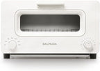 BALMUDA The Toaster | Steam Oven Toaster | Compact Size 14.1" W x 12.6" D x 8.2" H | 5 Cooking Modes: Sandwich Bread, Artisan Bread, Pizza & Pastry, Oven | Baking Pan Included | US Version | White