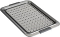 Anolon Advanced Nonstick Bakeware Set, Nonstick Cookie Sheet / Baking Sheet and Crisper Pan - 2 Piece, Graphite Gray