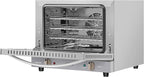 KoolMore 19 in. Countertop Convection Oven for Quarter-Size Pans with 3 Racks 1440W of Power in Stainless-Steel, 0.8 cu. ft. ETL Listed (KM-CTCO-08)