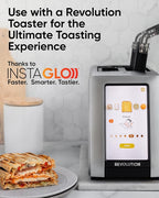 Revolution Toastie Press (Works With All Toasters) Conveniently Toast Delicious Grilled Cheeses, Quesadillas, and Paninis in Your Toaster