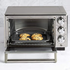 Ecolution Non-Stick Toaster Oven Bakeware Set 4-Piece, Carbon Steel, Easy to Clean and Perfect for Single Servings, Gray